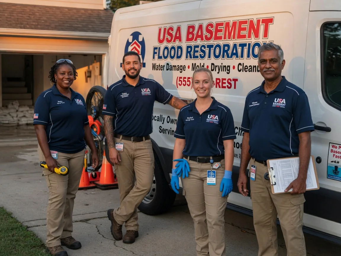 Basement Flood Cleanup company in Collinsville, TX