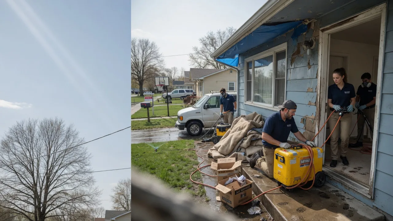 Basement Flood Cleanup in Collinsville, TX near me